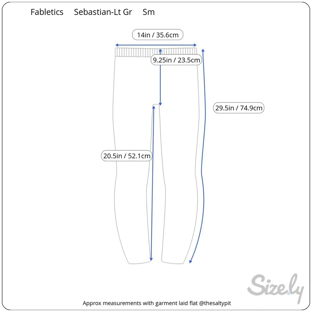 Fabletics Sebastian Mid-Rise Crop, Sz Sm - Picture 10 of 11